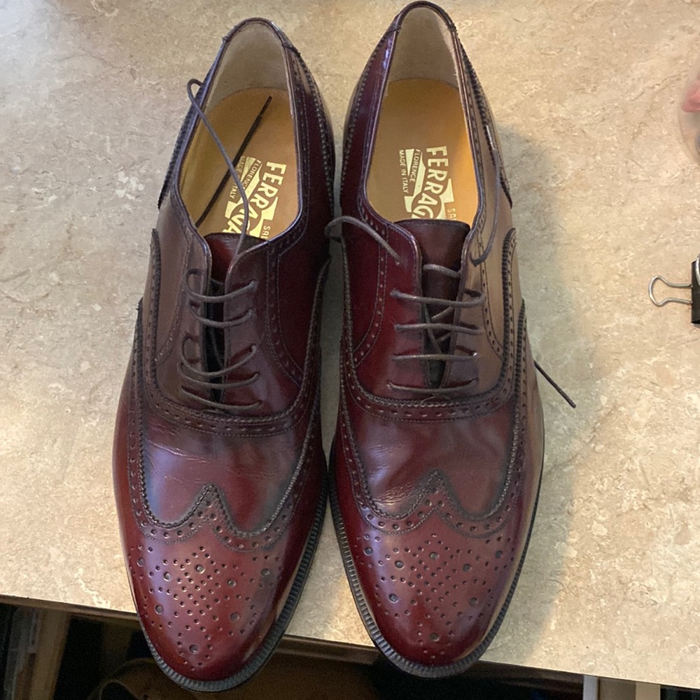 Brand New Salvatore Feragamo Men’s  wing tip